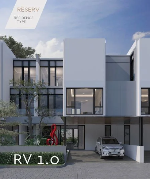Dijual Rumah Baru Eksklusif dan Mewah di The Revers Dian Istana, Surabaya