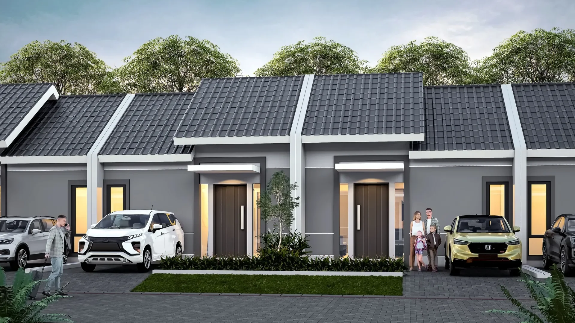 Dijual Rumah Baru Nyaman di Cluster Breeze Harmony Puri Surya Jaya Sidoarjo - Thumbnail 2