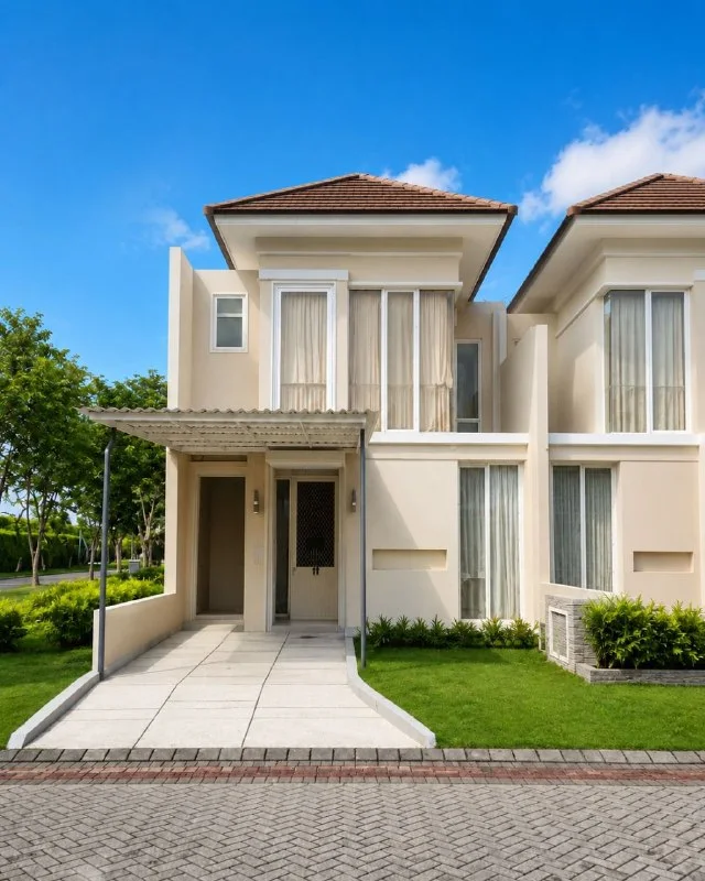 Dijual/Disewakan Rumah Minimalis Siap Huni Terawat di Long Beach Pakuwon City Surabaya Timur - Image 1
