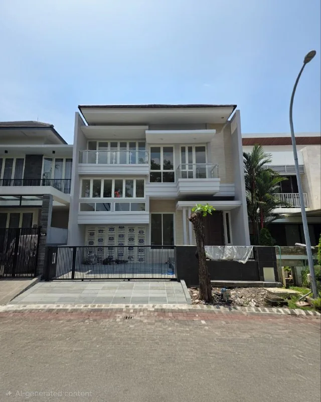 Dijual Rumah New Minimalis Modern Elegant San Antonio Pakuwon City Surabaya Timur - Image 1