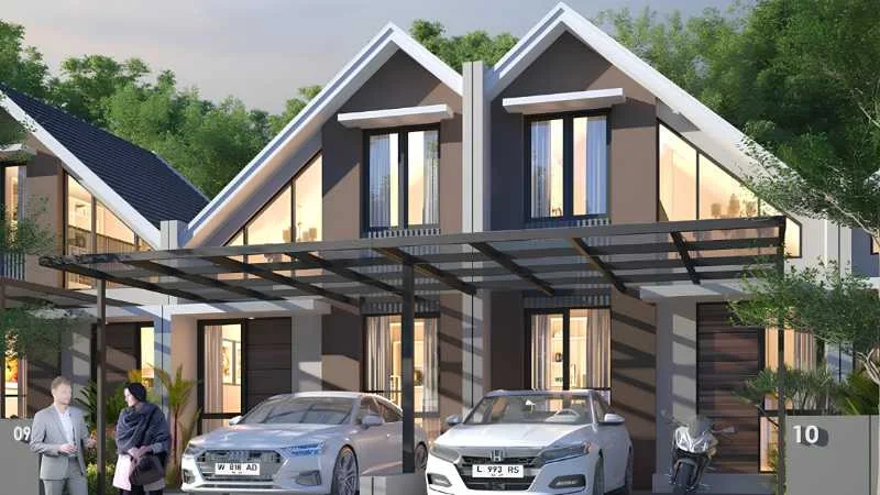Dijual Rumah Baru Strategis di Patra Hill Surabaya
