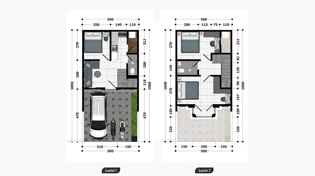 Dijual Rumah Baru 2 Lantai Klasik Mewah Ala Eropa di Dirham Land Residence, Sidoarjo - Thumbnail 4