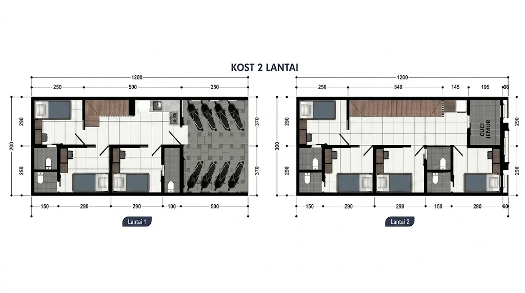 Dijual Baru Kos Klasik Mewah Bergaya Eropa di Dirham Land Residence, Sidoarjo - Thumbnail 3