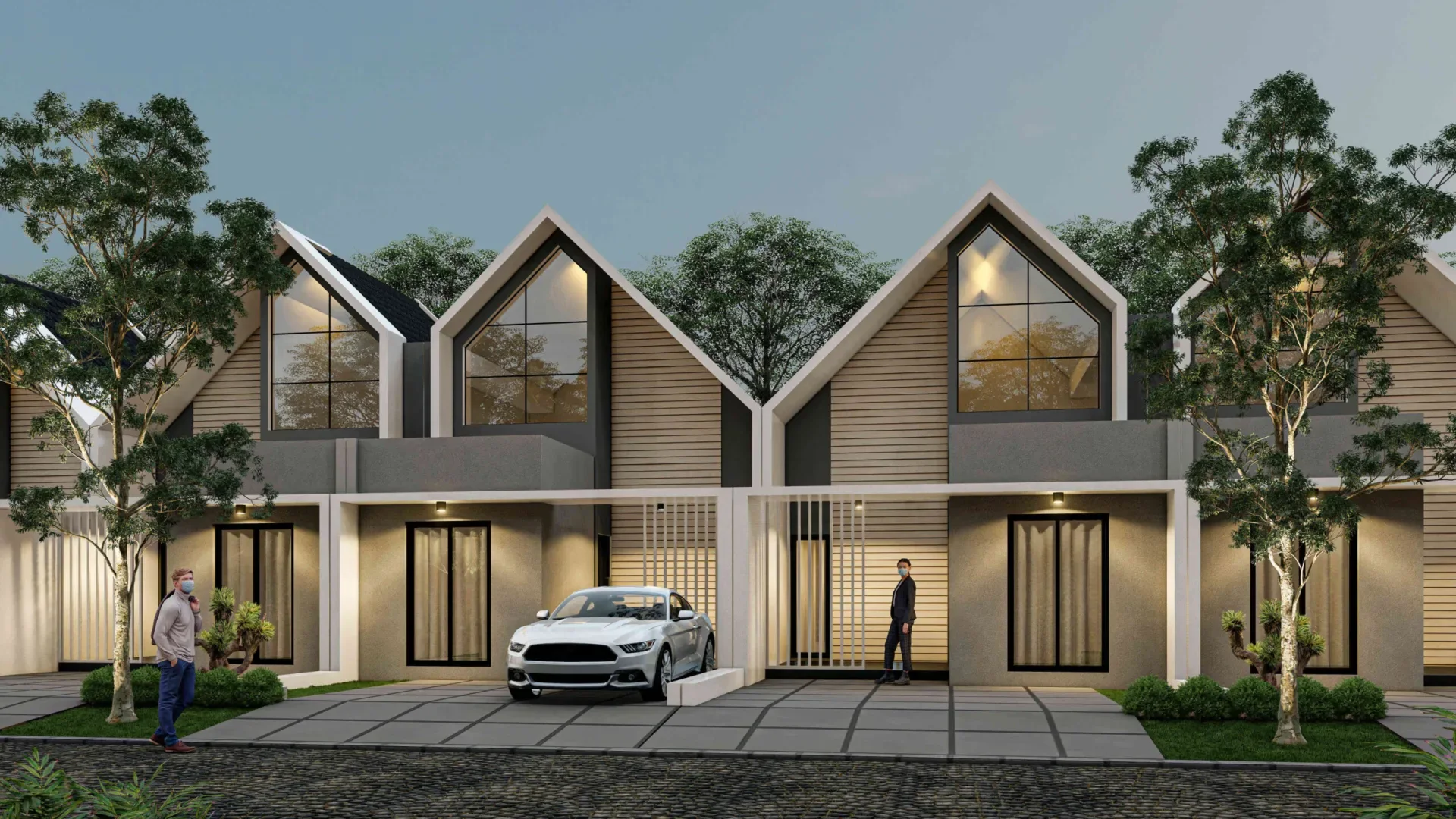 Dijual Rumah Baru Lokasi Strategis di Cluster Breeze Garden Puri Surya Jaya, Sidoarjo