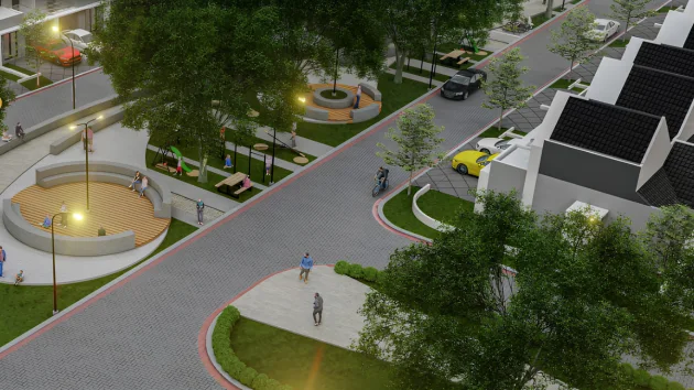 Dijual Rumah Baru Lokasi Strategis di Cluster Breeze Garden Puri Surya Jaya, Sidoarjo - Thumbnail 4