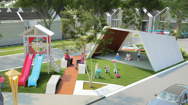 Dijual Rumah Baru Premium di Cluster Breeze Terrace Puri Surya Jaya, Sidoarjo - Thumbnail 4