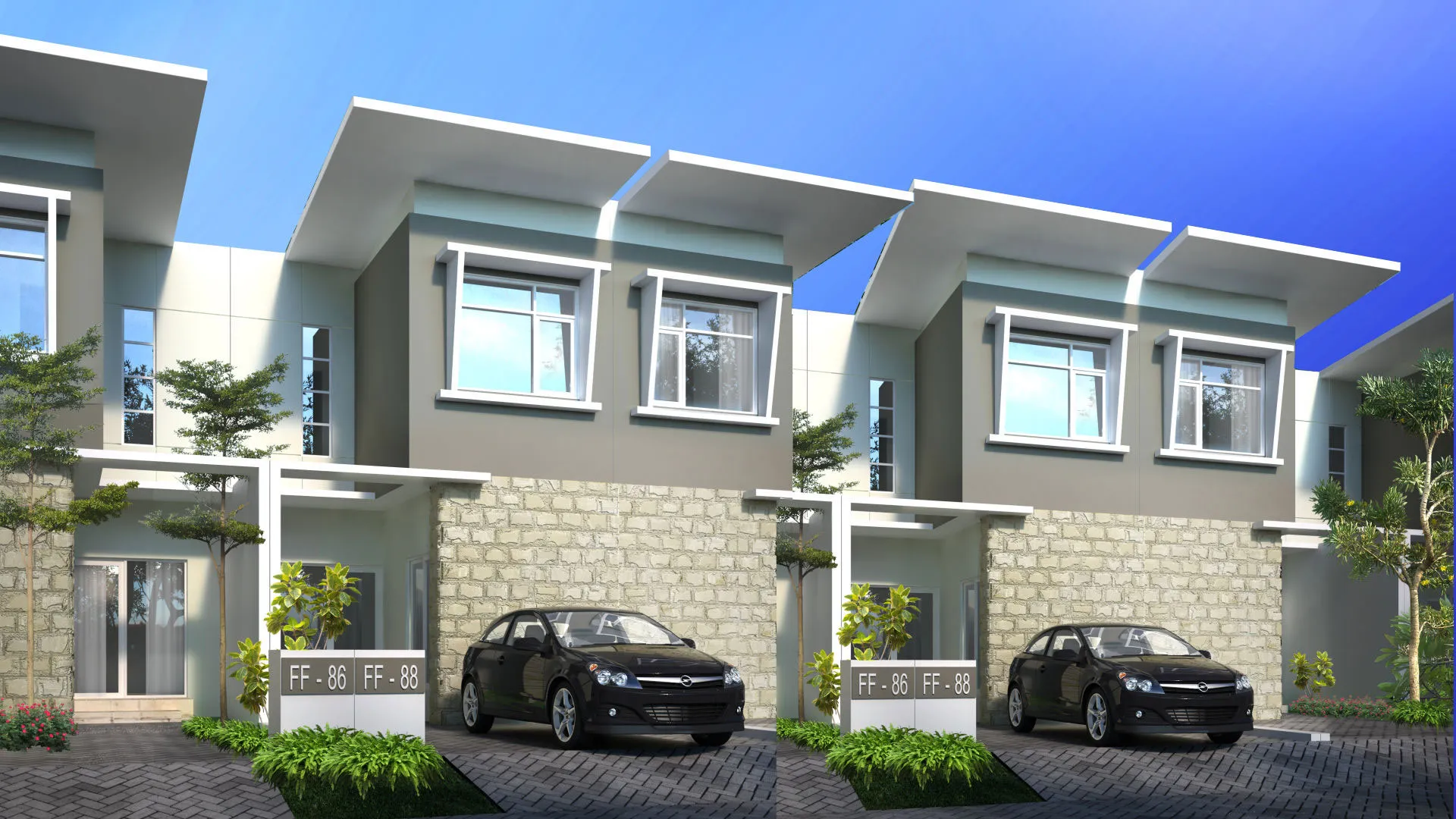 Dijual Rumah Baru 2 Lantai Premium Lokasi di Cluster Valencia Strait Puri Surya Jaya, Gedangan - Thumbnail 3