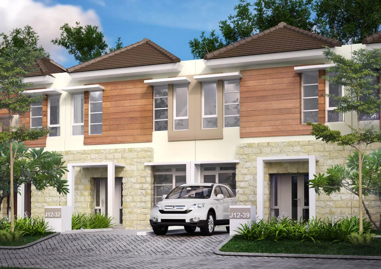 Dijual Rumah Baru 2 Lantai Dengan Konsep Modern Klasik di Cluster Vancouver Puri Surya Jaya, Sidoarjo - Image 1