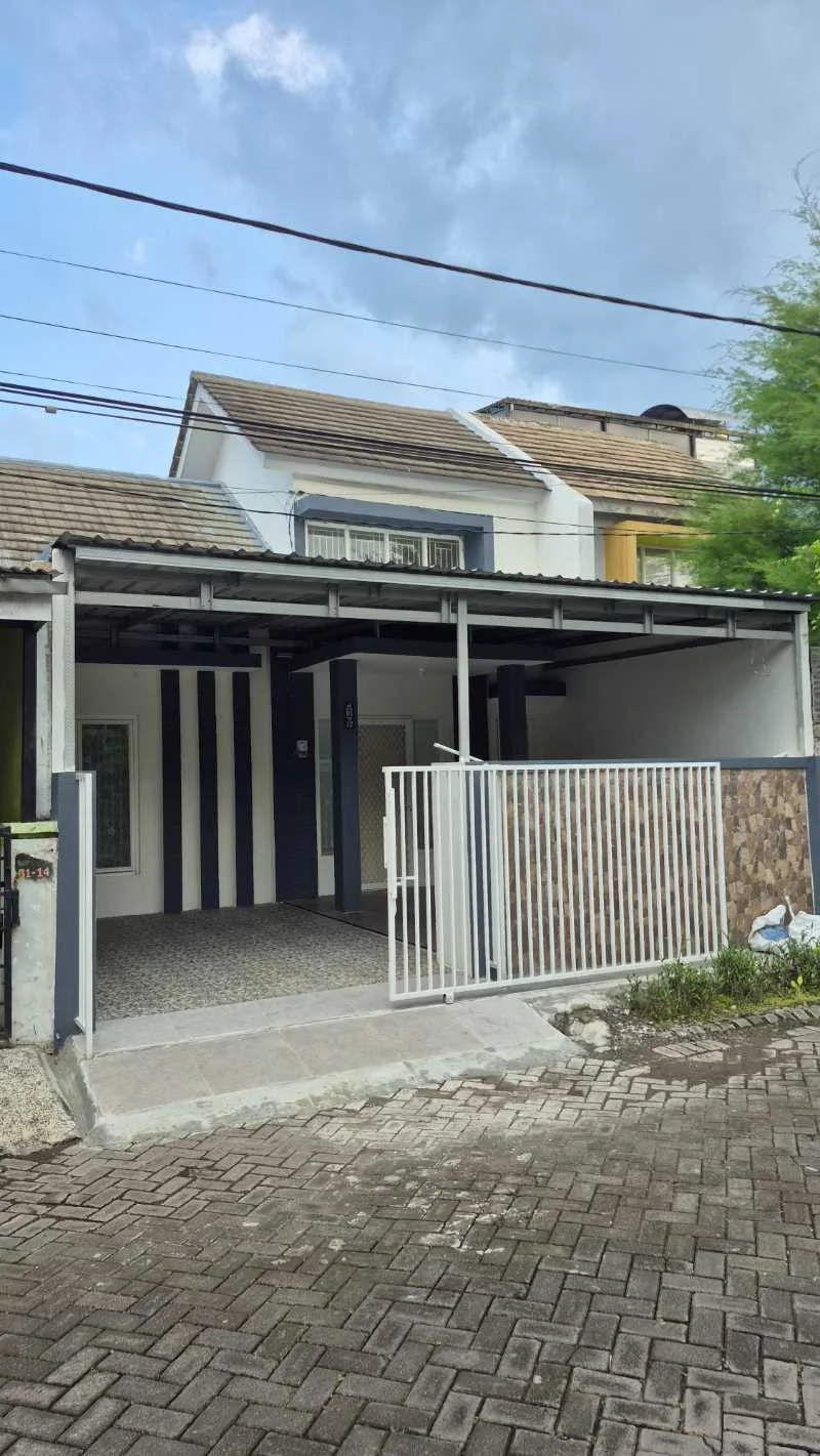 Dijual Rumah Renovasi Total Seperti Baru Grand Semanggi Residence Surabaya – Minimalis Modern Siap Huni Hadap Utara