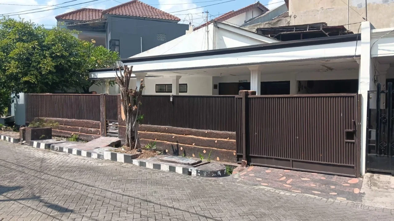 Jual Murah Lelang Rumah Darmo Permai Selatan Ciamik Surabaya