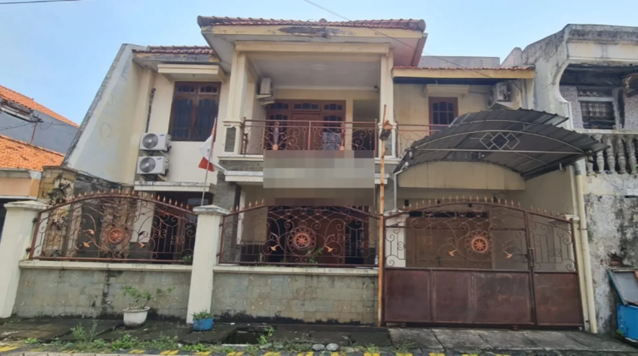 Jual Murah Lelang Rumah 2 Lantai Klampis Sacharosa Lokasi Strategis Surabaya Timur