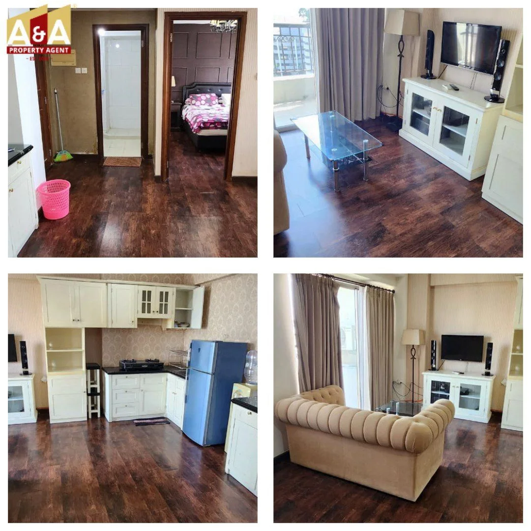 Jual Unit Apartemen 2 BR Full Furnished Waterplace Pakuwon Indah Surabaya