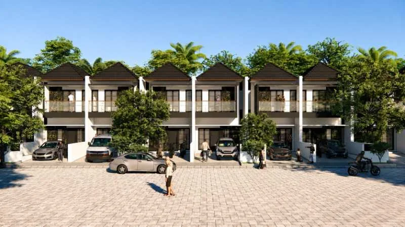 Dijual Rumah Modern Minimalis Kawasan Perumahan Baru Golden Berry Regency, Gresik - Image 1
