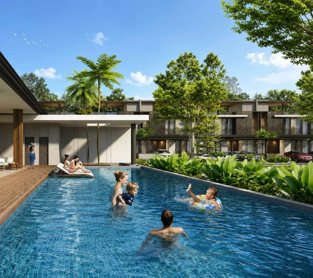 Dijual Rumah Baru Eksklusif di Cluster District 9 Citraland Surabaya Barat - Thumbnail 3