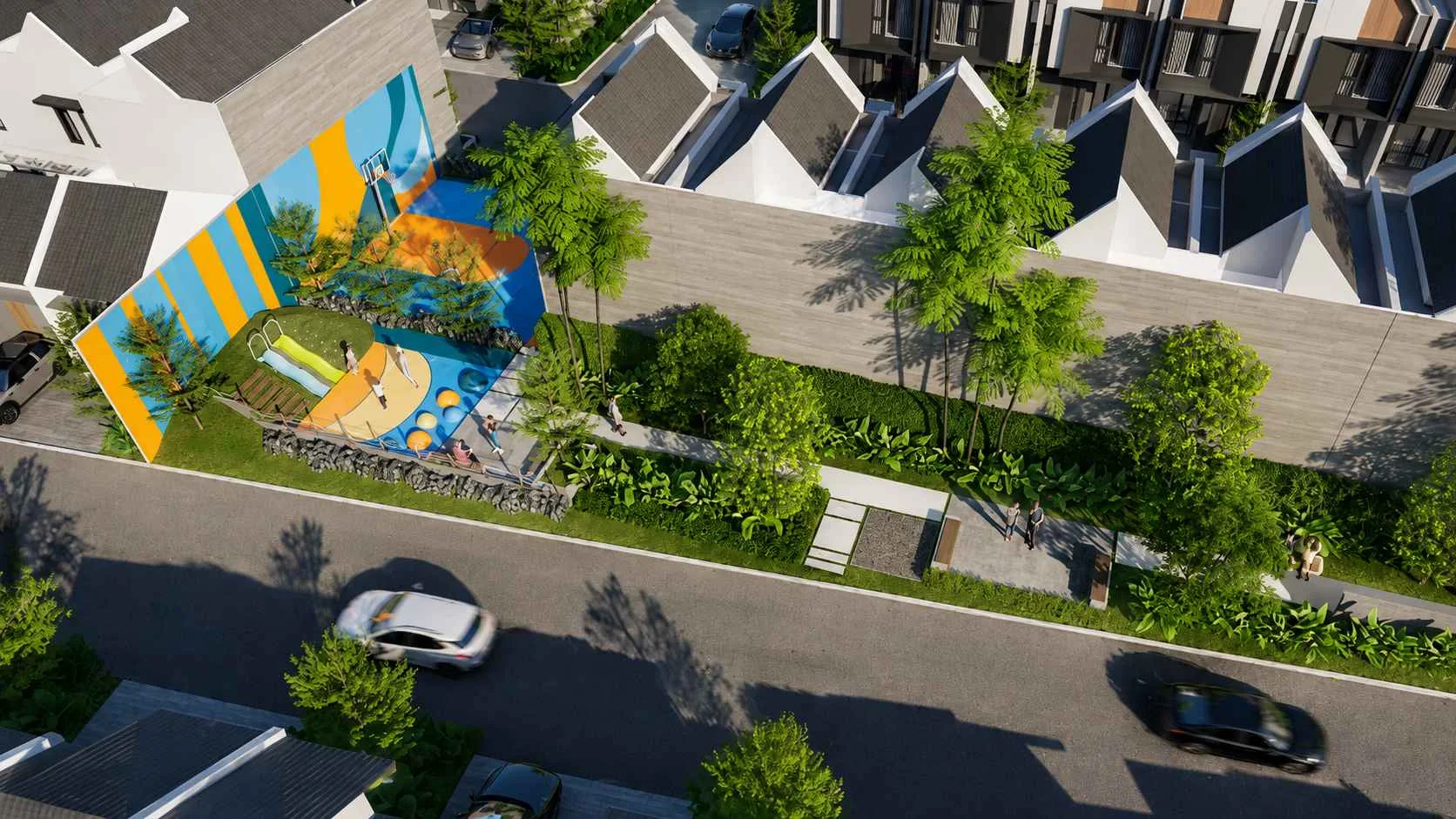 Dijual Rumah Baru Mewah Tiga Lantai di Cluster Eastern Spring Grand Eastern Surabaya Timur - Thumbnail 2