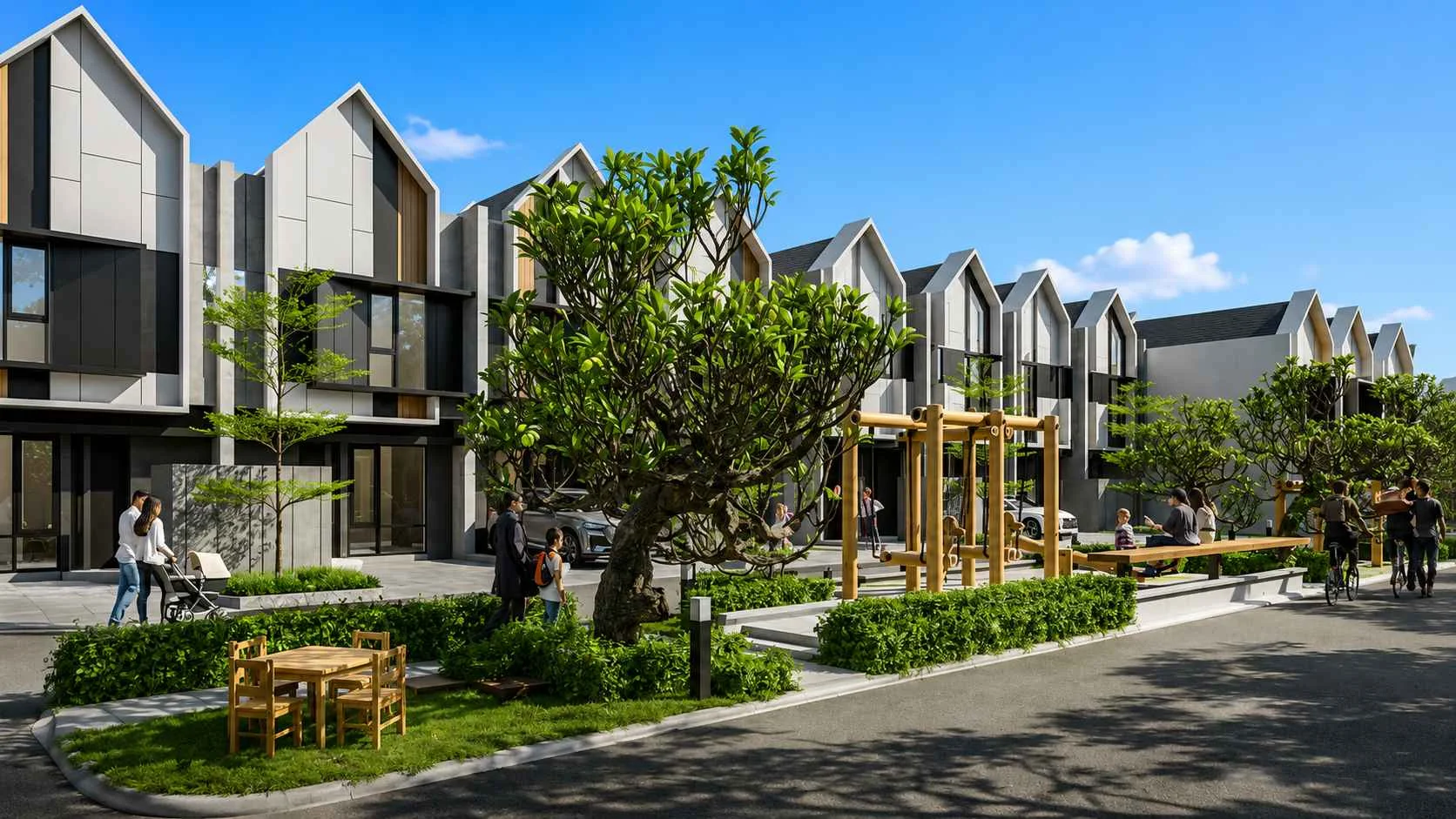 Dijual Rumah Baru Mewah Tiga Lantai di Cluster Eastern Spring Grand Eastern Surabaya Timur - Thumbnail 4