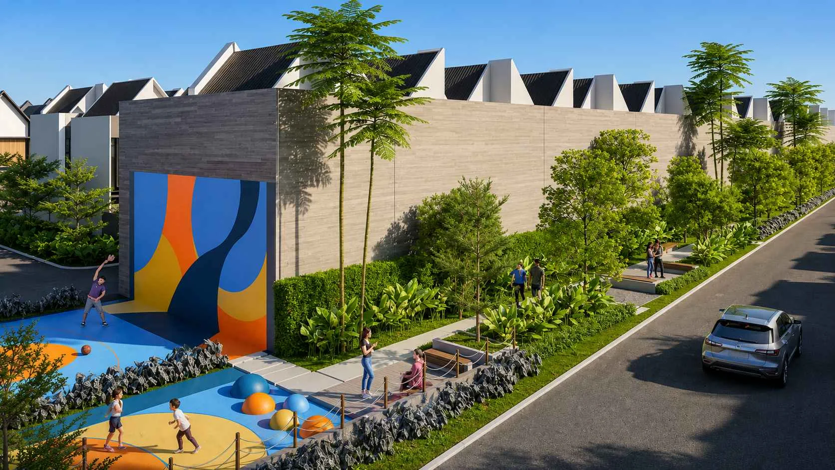 Dijual Rumah Baru Mewah Tiga Lantai di Cluster Eastern Spring Grand Eastern Surabaya Timur - Thumbnail 6