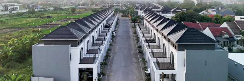 Dijual Rumah Baru Posisi Hook di South Houston Mansion Nine Surabaya Barat - Thumbnail 3