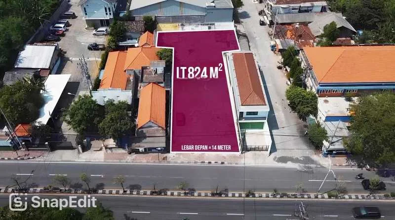 Dijual Tanah Strategis Untuk Usaha di Jalan Veteran, Gresik Kota - Image 1