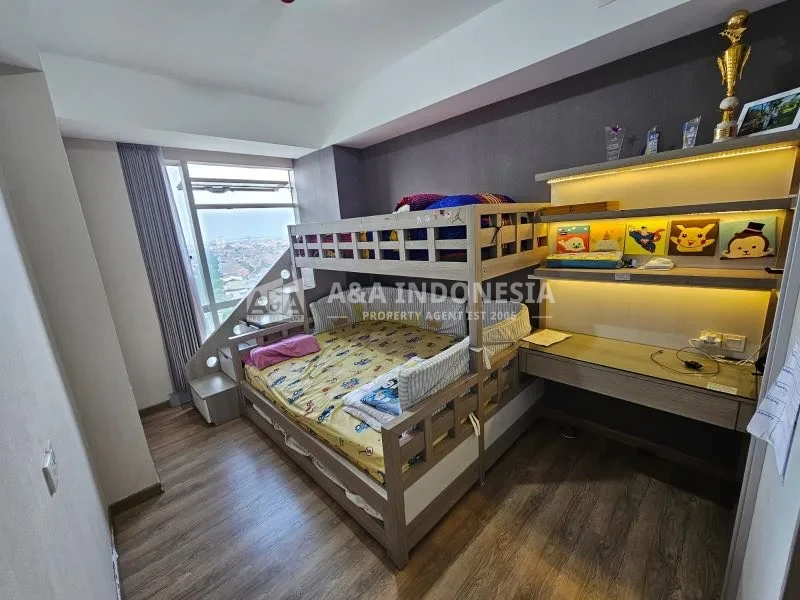 Dijual Cepat Apartement 2BR Dekat Tol Satelit di Grand Sungkono Lagoon Tower Caspian Surabaya Barat - Thumbnail 3