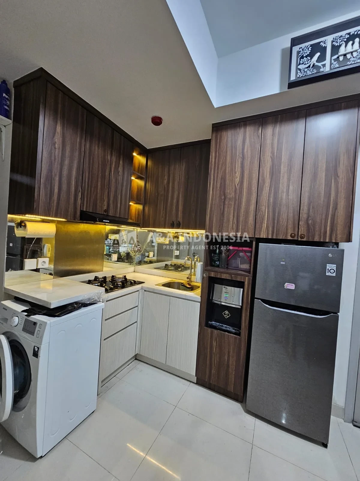 Dijual Cepat Apartement 2BR Dekat Tol Satelit di Grand Sungkono Lagoon Tower Caspian Surabaya Barat - Thumbnail 5