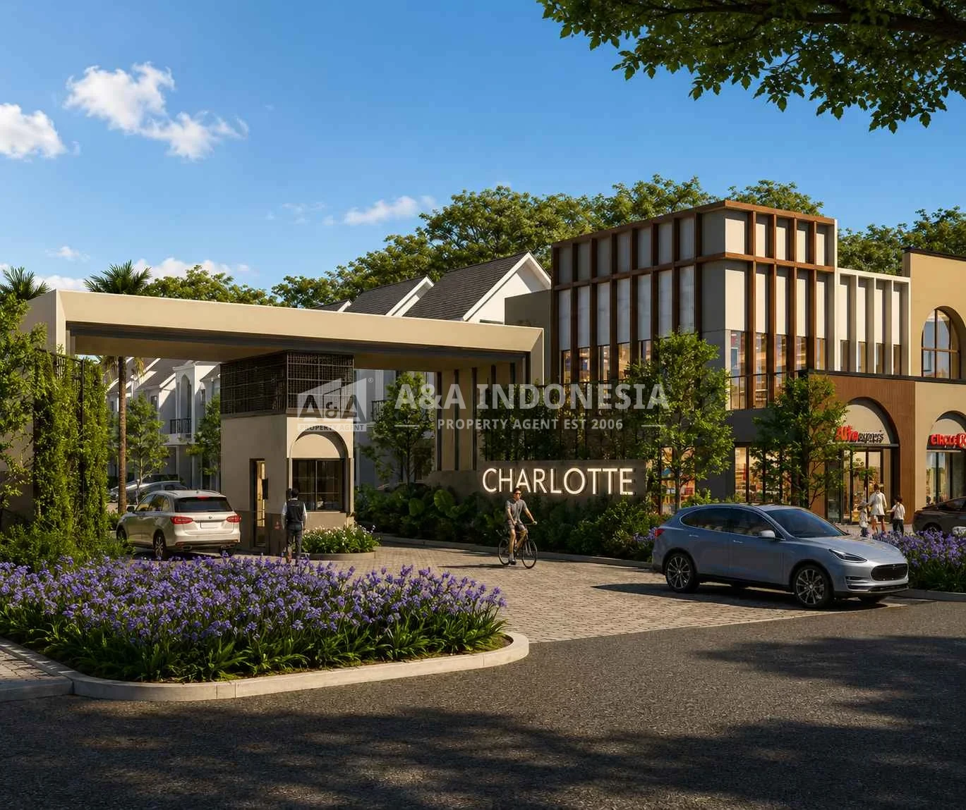 Dijual Rumah Standard Minimalis di Citraland Kedamean Cluster Charlotte Extension Gresik - Image 1