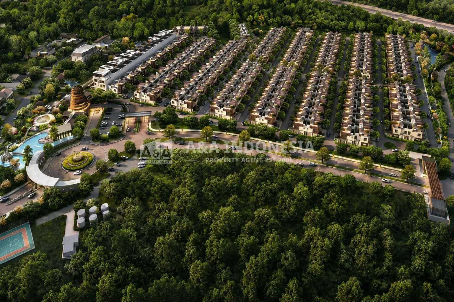 Dijual Rumah Mewah di Heritage Residence Tanggerang - Image 1