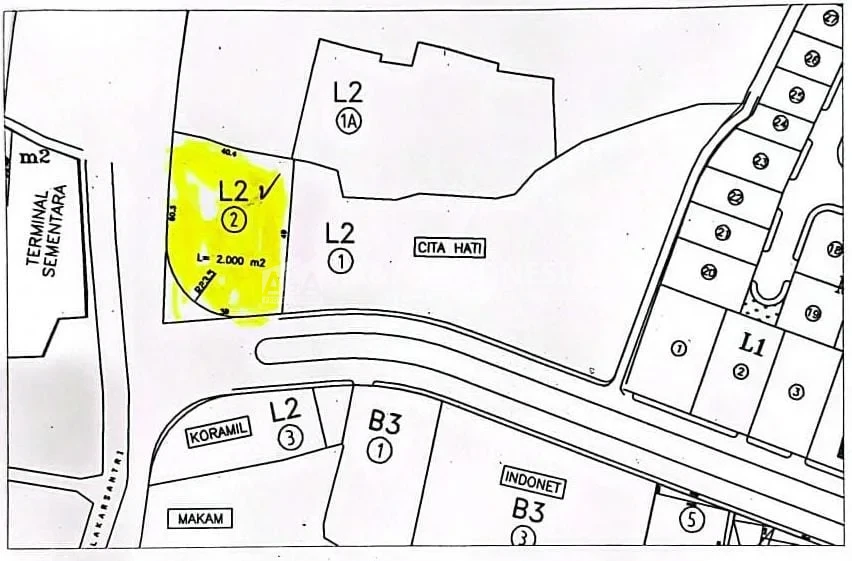Disewakan Kavling Tanah Premium Raya Bukit Bali Citraland Utama Surabaya