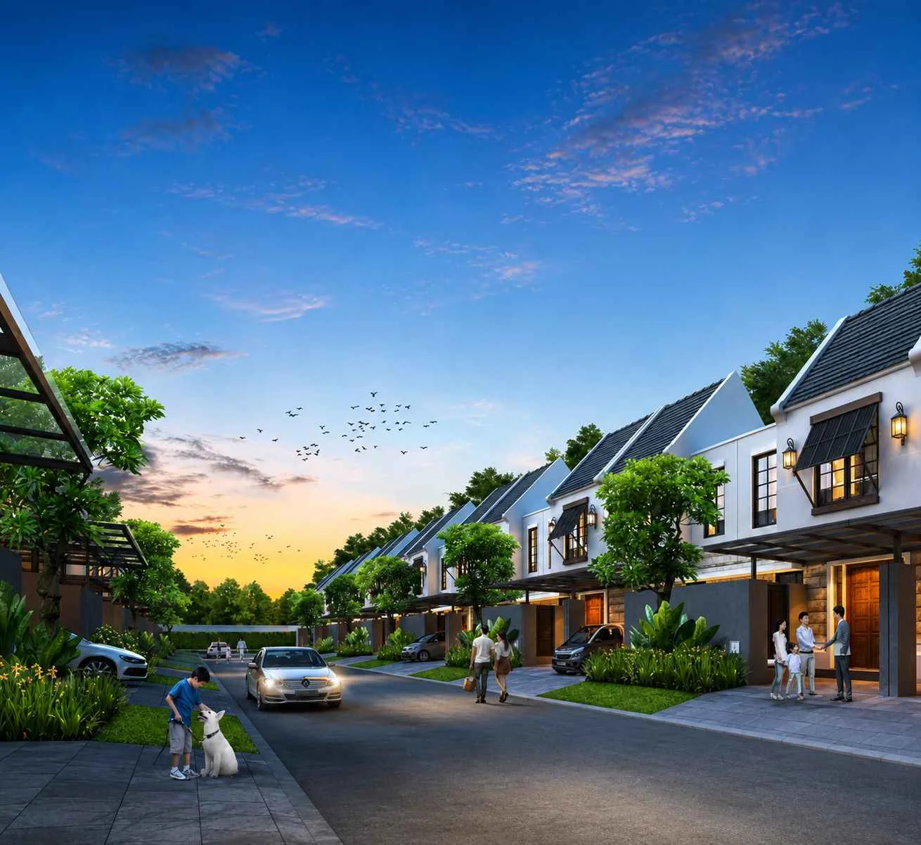 Dijual Rumah Dekat Supermall di Grand Harvest Cluster Caspia Surabaya Barat - Thumbnail 3