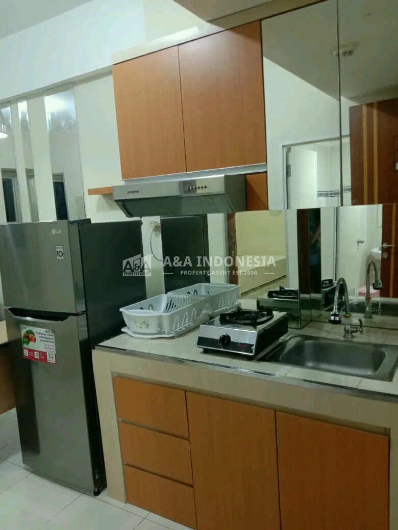 Disewakan Unit Apartemen 2 BR Puncak Kertajaya Tower B Full Furnished Lokasi Strategis Surabaya - Image 1