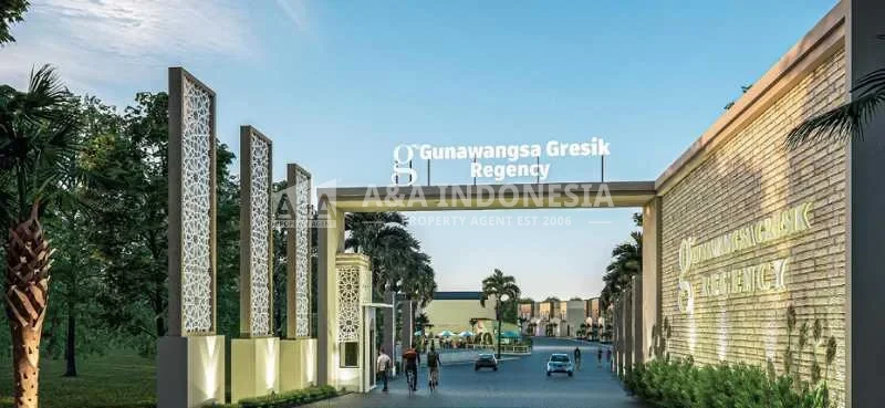 Dijual Rumah Nyaman dengan Desain Menawan di Gunawangsa Gresik Regency Gresik - Image 1