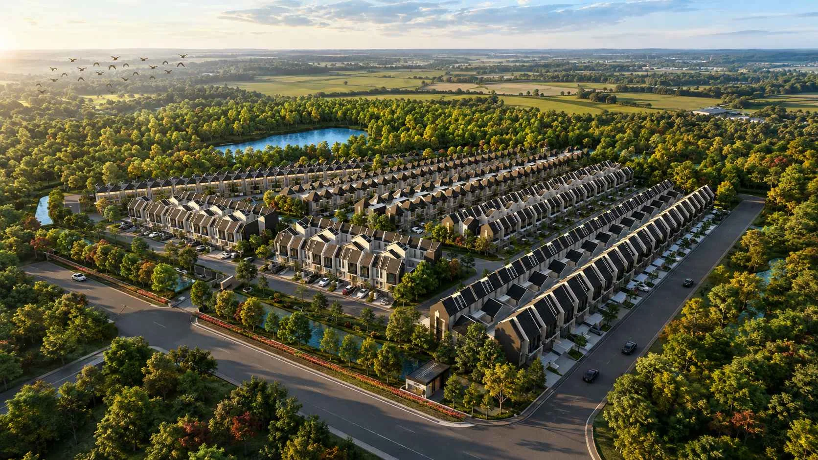 Dijual Rumah Baru Modern Free Furnish di Opra City Gresik - Thumbnail 4