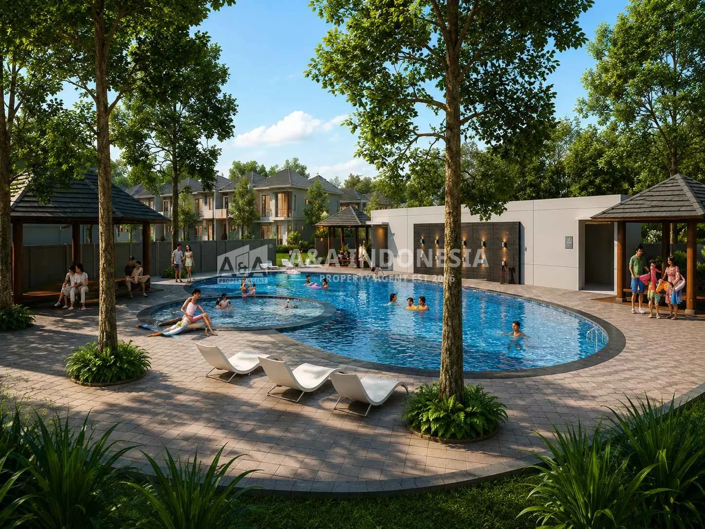 Dijual Rumah Nyaman Siap Huni di Greenland The Wisteria Gresik - Thumbnail 2