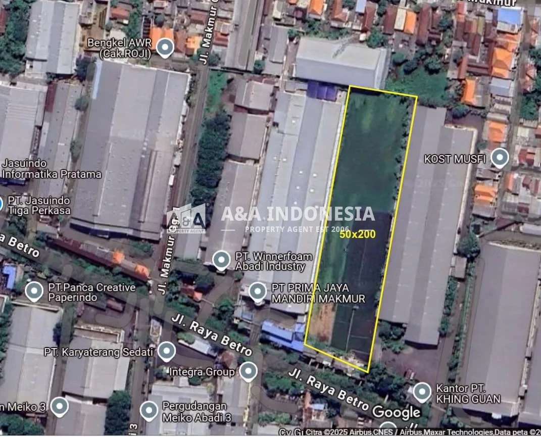 Dijual Tanah Kavling Komersial Lokasi Strategis dan Cocok Untuk Investasi Raya Betro Sidoarjo - Image 1