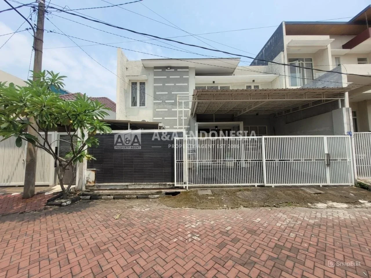 Jual Murah Lelang Rumah 2 Lantai Persada Prapen Mas Lokasi Strategis Surabaya - Image 1