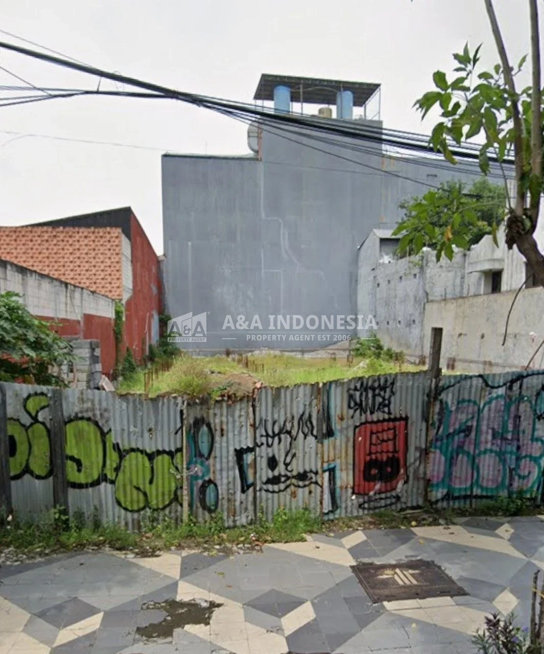 Disewakan Tanah Lokasi Strategis Nol Jalan Raya Dharmahusada Indah Surabaya Timur