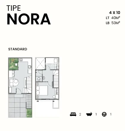 Dijual Rumah Lokasi Strategis Amesta Living Cluster Asva Surabaya Timur - Thumbnail 2