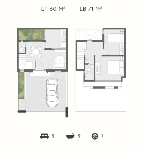 Dijual Rumah Area OERR Amesta Living Cluster Avana Surabaya Timur - Thumbnail 3