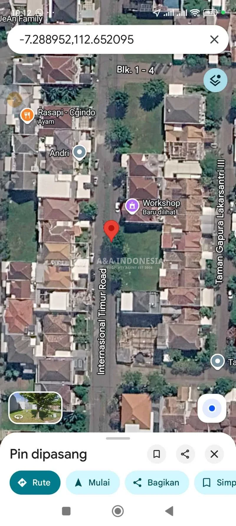 Jual Kavling Tanah Prima Taman Gapura Lokasi Strategis Citraland Utama Surabaya - Thumbnail 2