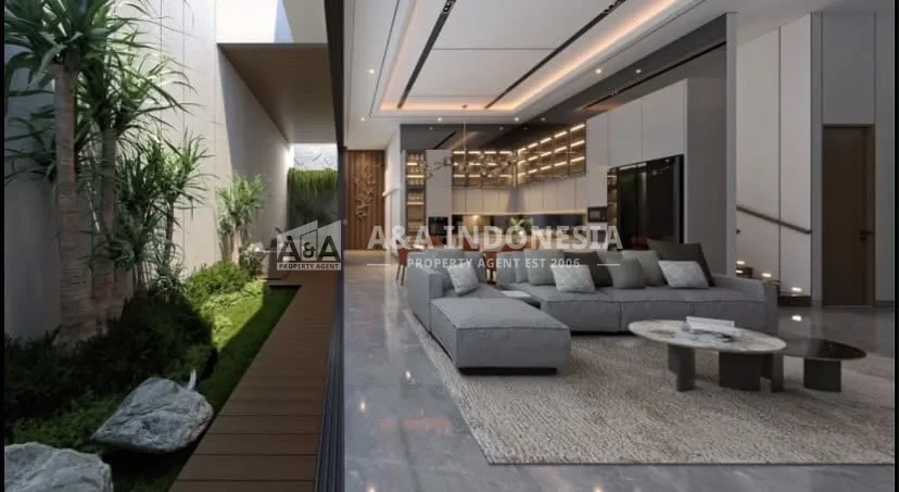 Jual Rumah Mewah 2,5 Lantai Terbaik Di Raffles Garden Baru Gress Lokasi Premium Citraland Utama Surabaya - Thumbnail 3