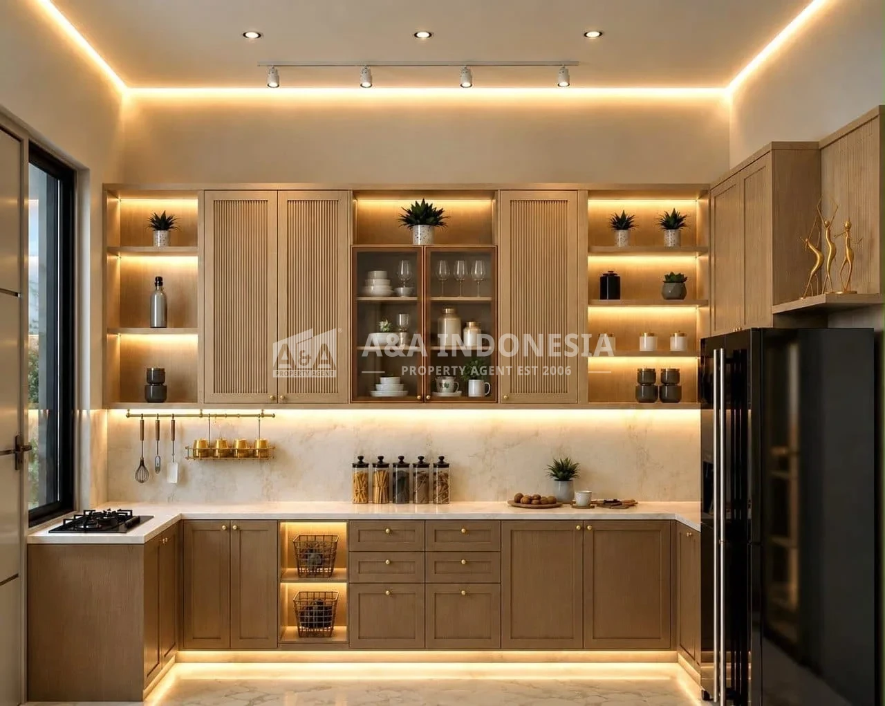 Jual Rumah Mewah 2,5 Lantai Terbaik Di Raffles Garden Baru Gress Lokasi Premium Citraland Utama Surabaya - Thumbnail 6