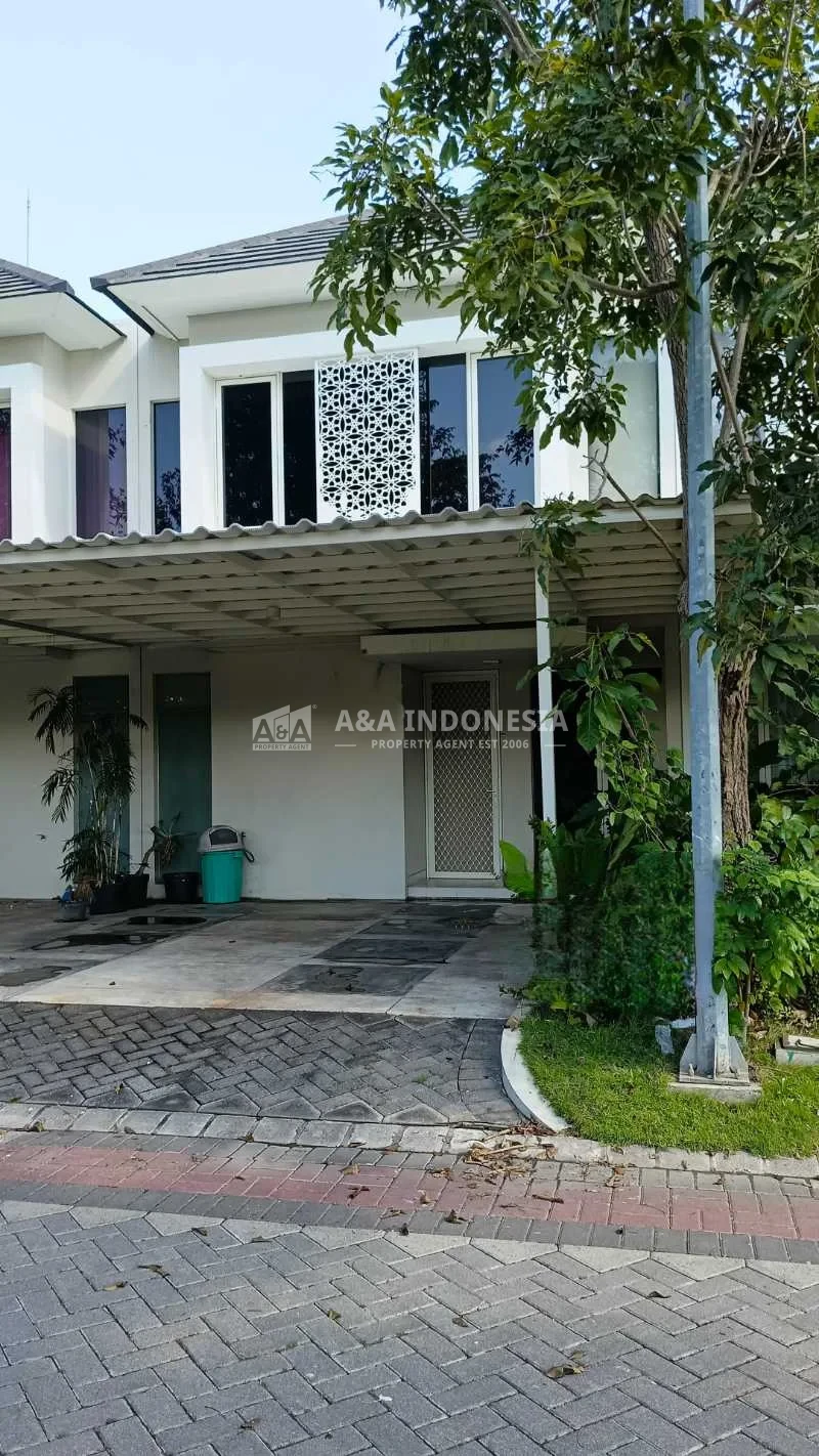 Dijual / Disewakan rumah modern 2 lantai siap huni di Grand Pakuwon, Cluster Canberra, Surabaya Barat - Image 1