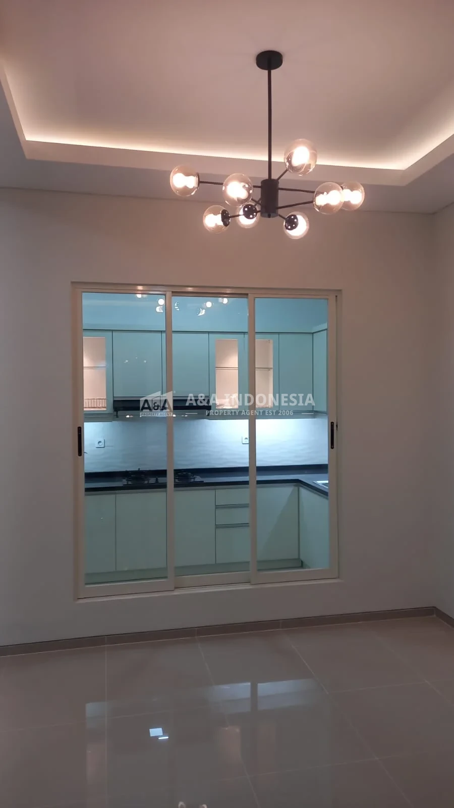 Rumah Baru 2 Lantai Semi Furnish Murah Strategis Griya Asri Pakuwon City Surabaya - Thumbnail 7