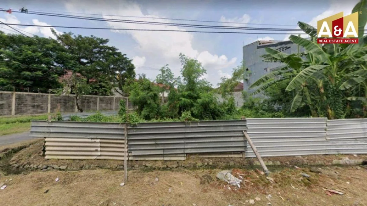 Dijual Tanah Hook Strategis Jemursari Surabaya Selatan