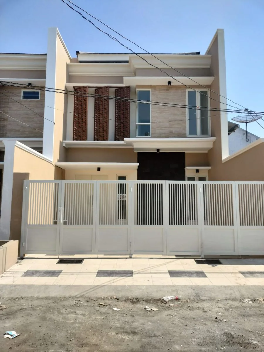 Dijual Rumah Baru Minimalis Manyar Kertoadi dekat Kertajaya Indah Surabaya Timur