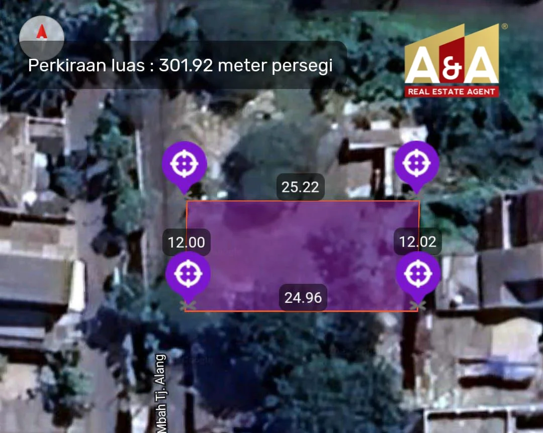 Dijual Tanah Lokasi Strategis Gunung Anyar Indah Surabaya Timur