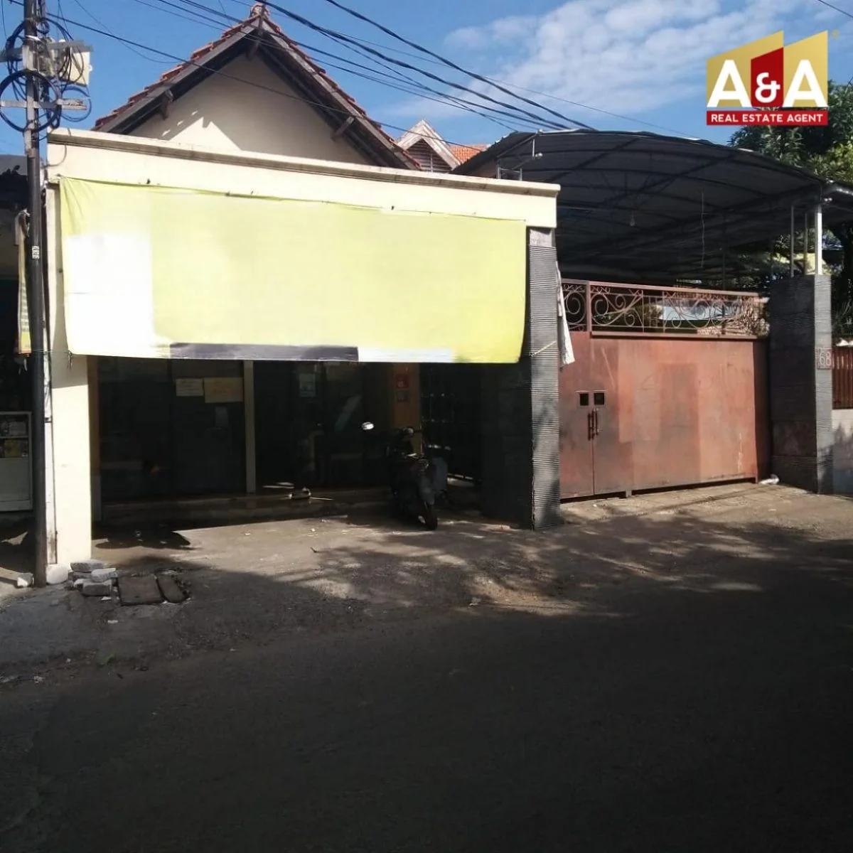 Dijual Rumah dan Gudang Serba Guna di Kalijudan Surabaya Timur