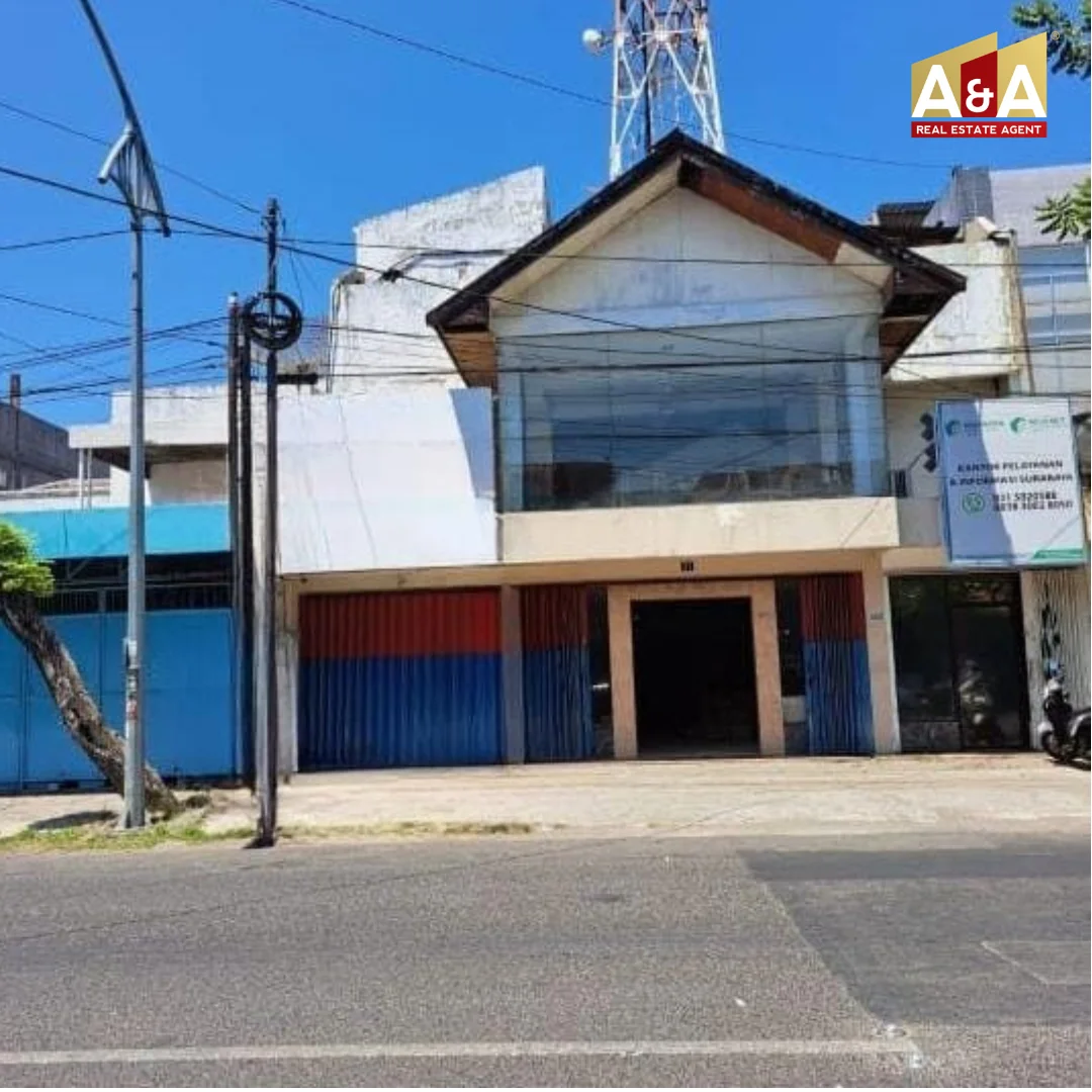 Disewakan Toko/Kantor Strategis Barata Jaya Surabaya Timur