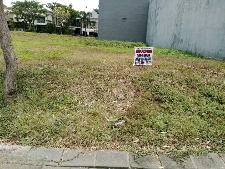 Dijual Tanah Kavling Modern di Raffles Garden Citraland Surabaya Barat