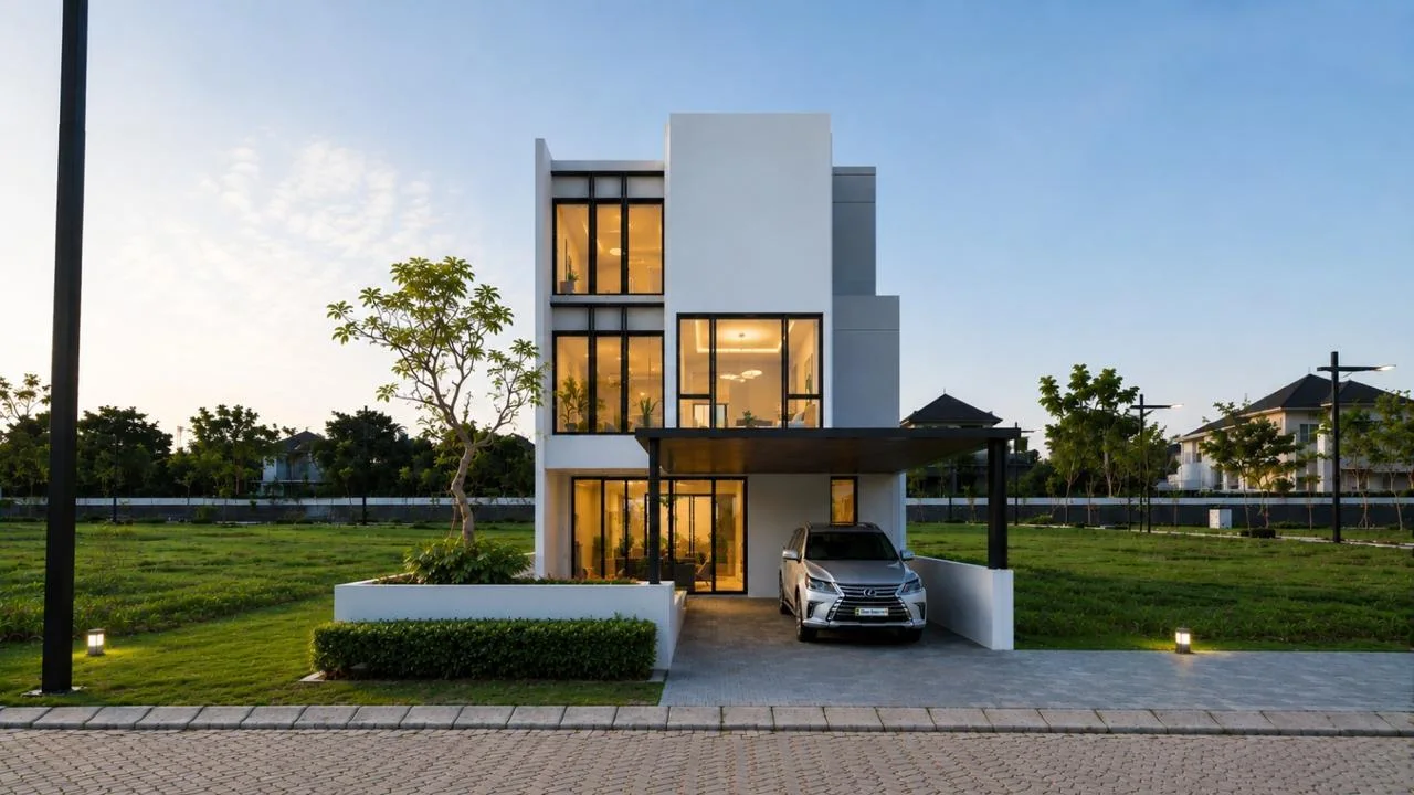 Dijual Rumah Baru Mewah di Dian Istana Cluster Reserv Surabaya Barat - Thumbnail 4